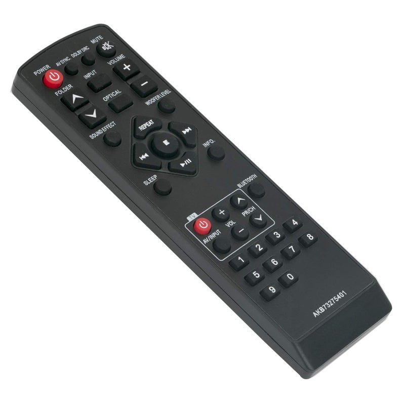econtrolly New Replaced Remote Control AKB73275401 for LG Sound Bar Remote Control NB3510A LSB316 HLS36W-NB LSB316 NB3510A SHS36-D HLS36W SHS36-D NB3510A - Image 2